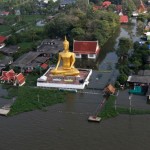 Vue aérienne d'Ayutthaya